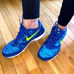 Blue Nike Sneakers